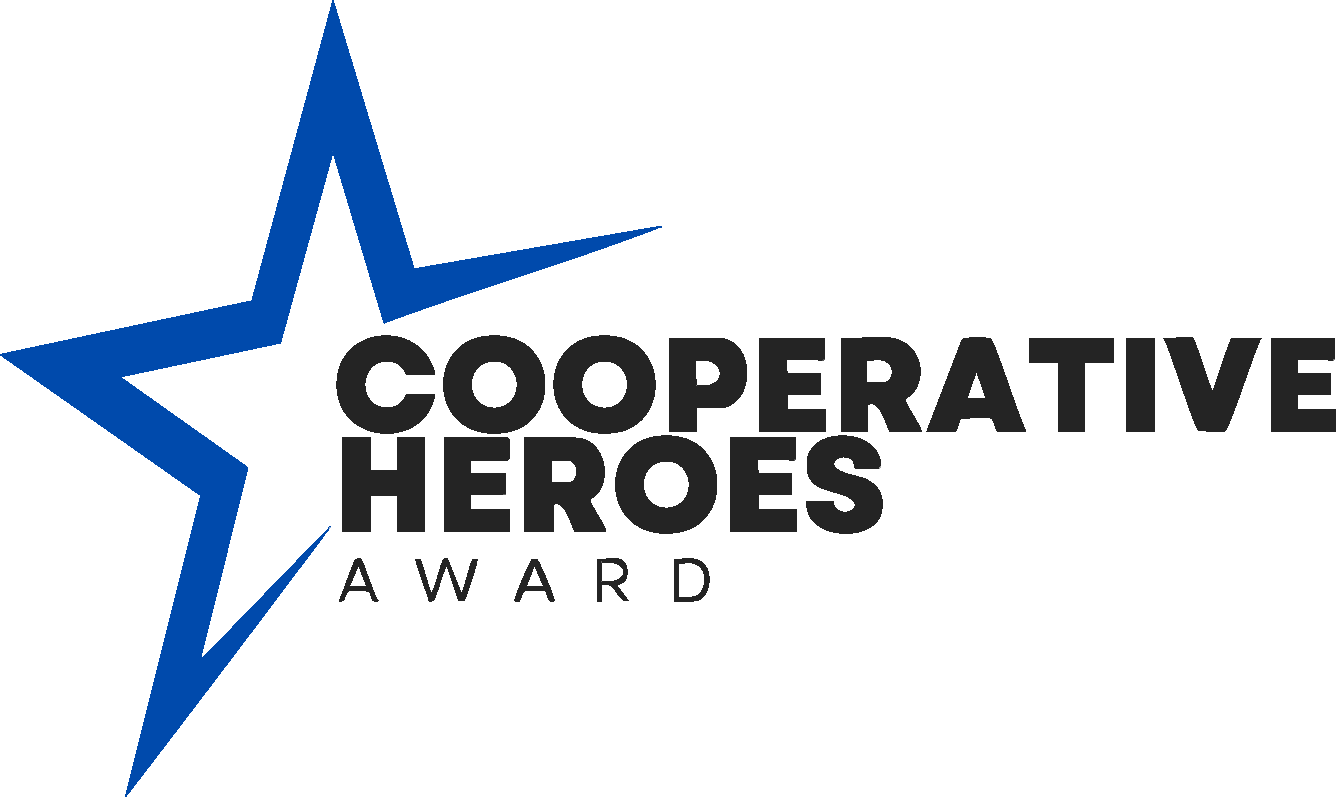 cooperative heroes award logo